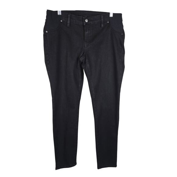 Ingrid & Isabel Black Maternity Waist Relief Women's Skinny Jeans 29 NWT - Picture 1 of 6